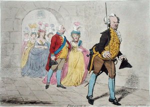Polonio, publicada por Hannah Humphrey en 1795
