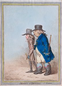 Pílades y Orestes, publicado por Hannah Humphrey, 1797