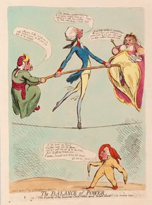 El equilibrio de poder o la posteridad del inmortal Chatham, se convierte en maestro de posturas
