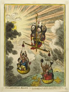 El Equilibrio Cabinetical de James Gillray