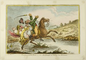 El sonido del cuerno de James Gillray