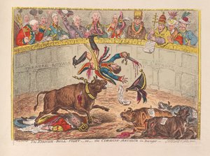 La corrida de toros española o el matador corso en peligro, pub. 1805