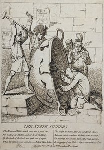 Los Reparadores del Estado, publicado por William Humphrey en 1780