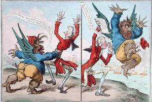 Las mesas giradas de James Gillray