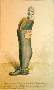Treinta años he vivido en la parroquia de Covent Garden de James Gillray