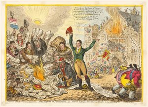 Verdadera reforma del Parlamento de James Gillray