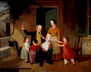 Una visita del abuelo de James Goodwin Clonney