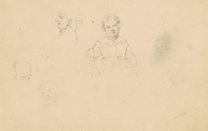 Estudios de Figuras, c.1836-43 de James Goodwin Clonney
