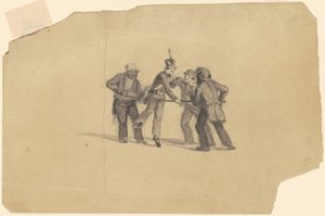 Estudio para "Entrenamiento de la milicia"