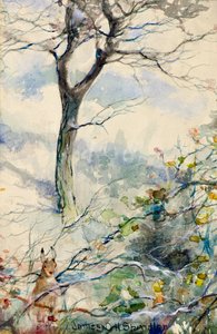 Otoño (acuarela)