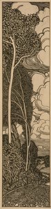 Paisaje con árboles de James Guthrie