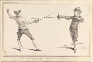 De la Guardia Española, Figura A Atacada por la Guardia Francesa