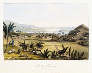 Puerto Marial: Santa María, 1825 de James Hakewill