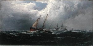 Después de una tormenta - Naufragio de James Hamilton
