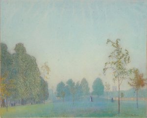 Escena de Parque y Torre, 1912 de James Hamilton Hay