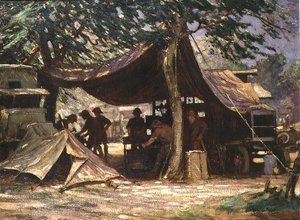 El taller de reparación de transporte motorizado, Sudáfrica de James Hamilton Mackenzie