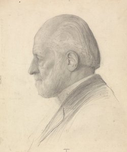 Retrato de un anciano y Retrato de una anciana de James Havard Thomas