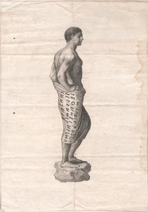 Estatua de un hombre