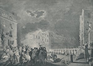El Motín en Broad Street, 7 de junio de 1780, 1920 de James Heath