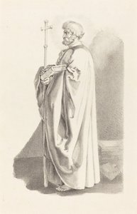 Un apóstol, de Alberto Durero de James Henry Lynch after John Flaxman
