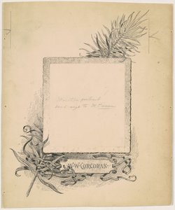 Frontispicio, Retrato de W. W. Corcoran de James Henry Moser