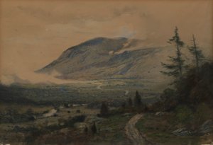 Montaña y valle de James Henry Moser