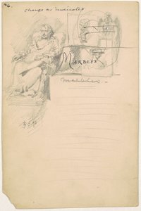 Estudio para "Mármoles" de James Henry Moser