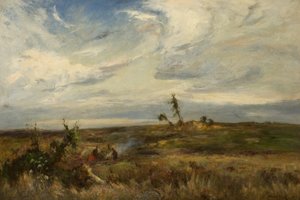 Un campamento gitano de James Herbet Snell