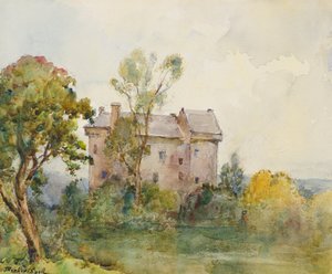 Castillo de Claypotts de James Herbet Snell