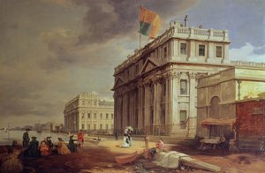 Hospital de Greenwich, 1842 de James Holland