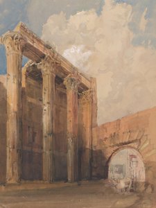 Templo de Marte Ultor, Roma, 1840-45
