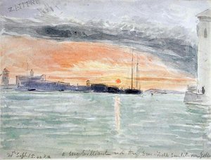El Zattere, Atardecer de James Holland