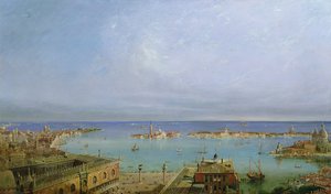 Vista de Venecia desde el Campanile de James Holland