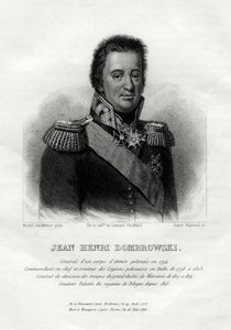Jean Henri Dombrowski, comandante militar polaco, 1845 de James Hopwood