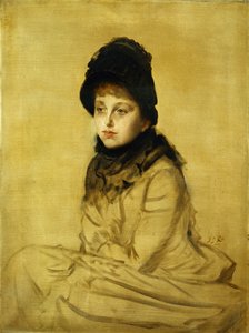 Retrato de Kathleen Newton, 1877 de James Jacques Joseph Tissot
