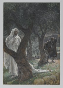 Aparición de nuestro Señor a San Pedro, ilustración de La vida de nuestro Señor Jesucristo, 1886-94 de James Jacques Joseph Tissot