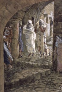 Apariciones de los Muertos en las Calles de Jerusalén, ilustración para La Vida de Cristo, c.1886-94 de James Jacques Joseph Tissot