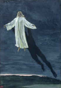 Cristo llevado a una montaña alta, ilustración para La vida de Cristo, c.1886-94 de James Jacques Joseph Tissot