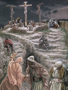 Eloi Eloi Lama Sabacthani, ilustración de La Vida de Cristo, c.1884-96 de James Jacques Joseph Tissot