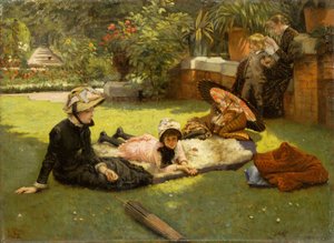 A plena luz del sol de James Jacques Joseph Tissot