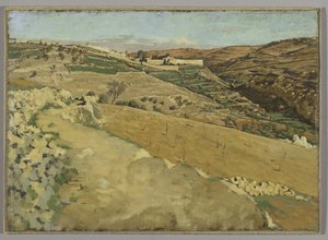 Jerusalén y Siloé, lado sur, ilustración de 