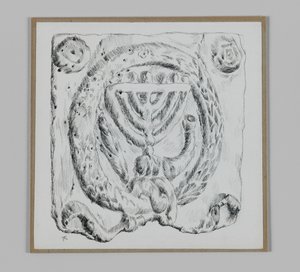 Ornamento judaico, ilustración de La Vida de Nuestro Señor Jesucristo de James Jacques Joseph Tissot