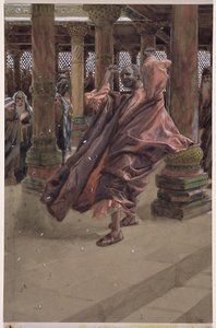 Judas se Arrepiente y Devuelve el Dinero, ilustración para La Vida de Cristo, c.1886-94