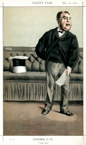 Little Ben, George Cavendish-Bentinck, político británico, 1871 de James Jacques Joseph Tissot