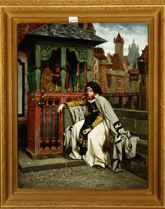 Margarita en las murallas, 1861 de James Jacques Joseph Tissot