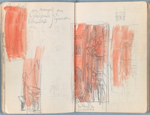 Páginas de un álbum de bocetos para La vida de nuestro Señor Jesucristo de James Jacques Joseph Tissot