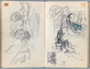 Páginas de un álbum de bocetos para La vida de nuestro Señor Jesucristo de James Jacques Joseph Tissot