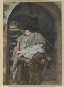 Santa Ana, ilustración de La Vida de Cristo, c.1886-94 de James Jacques Joseph Tissot