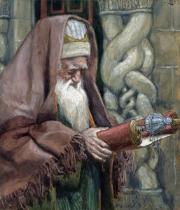 Simeón, ilustración para La Vida de Cristo, c.1886-94