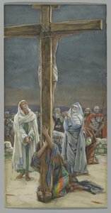 Stabat Mater. Mujer, He Aquí a Tu Hijo, ilustración de La Vida de Cristo, c.1884-96 de James Jacques Joseph Tissot